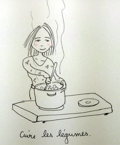 Cuire les légumes