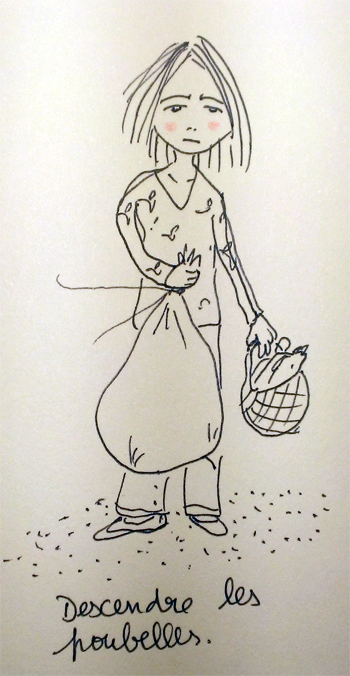 Descendre la poubelle