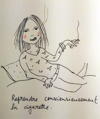 Pauline Buzy enfume grave