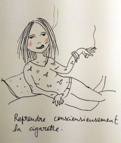 Pauline Buzy enfume grave