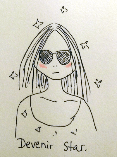 Pauline Buzy est une star