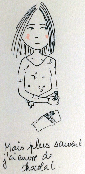 J'ai seulement envie de chocolat