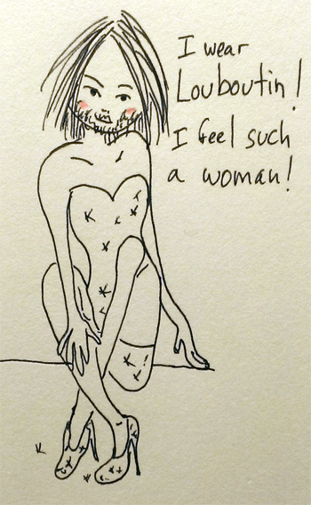 Je porte des Louboutin