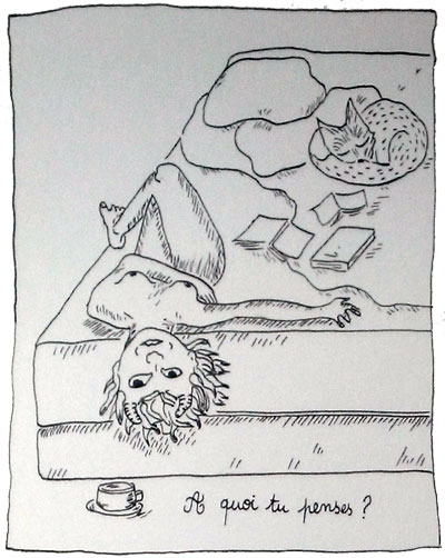 A quoi penses-tu ?