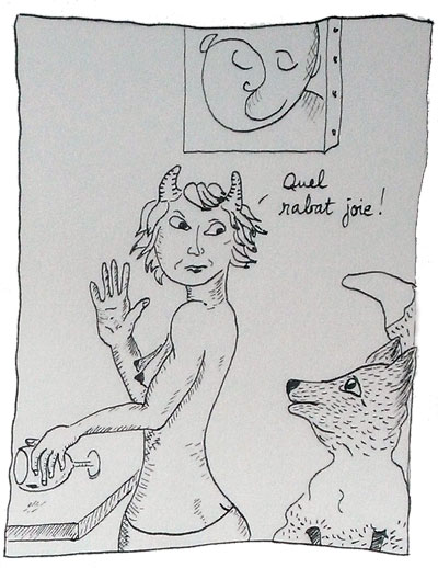 Mon renard est rabat joie