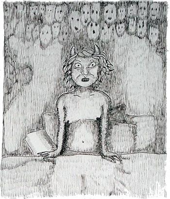 Je me réveille en sursaut