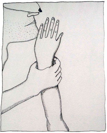 Il refuse qu'elle le voit