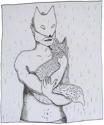 Il le prend dans ses bras