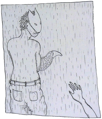 Ils partent sous la pluie