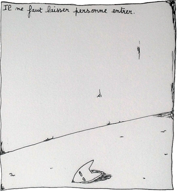 Ne laisser entrer personne