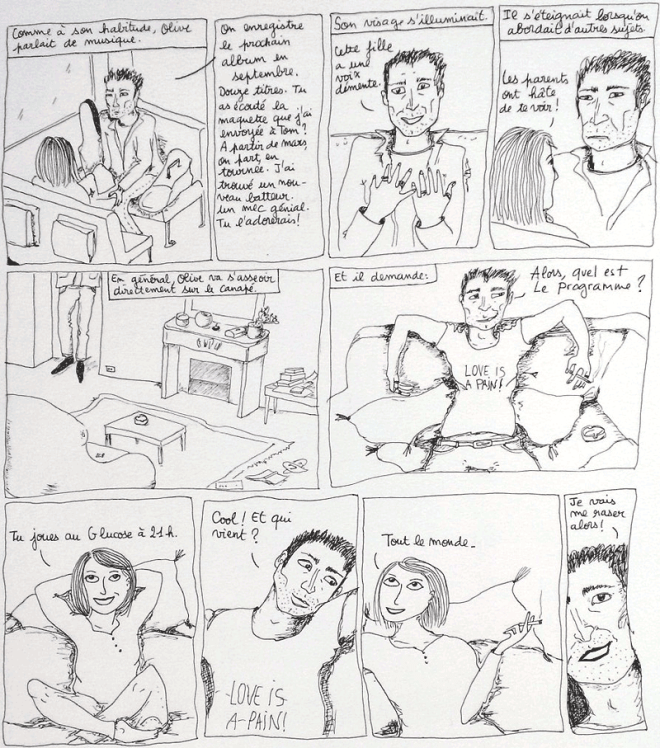 Par hasard et pas rasé