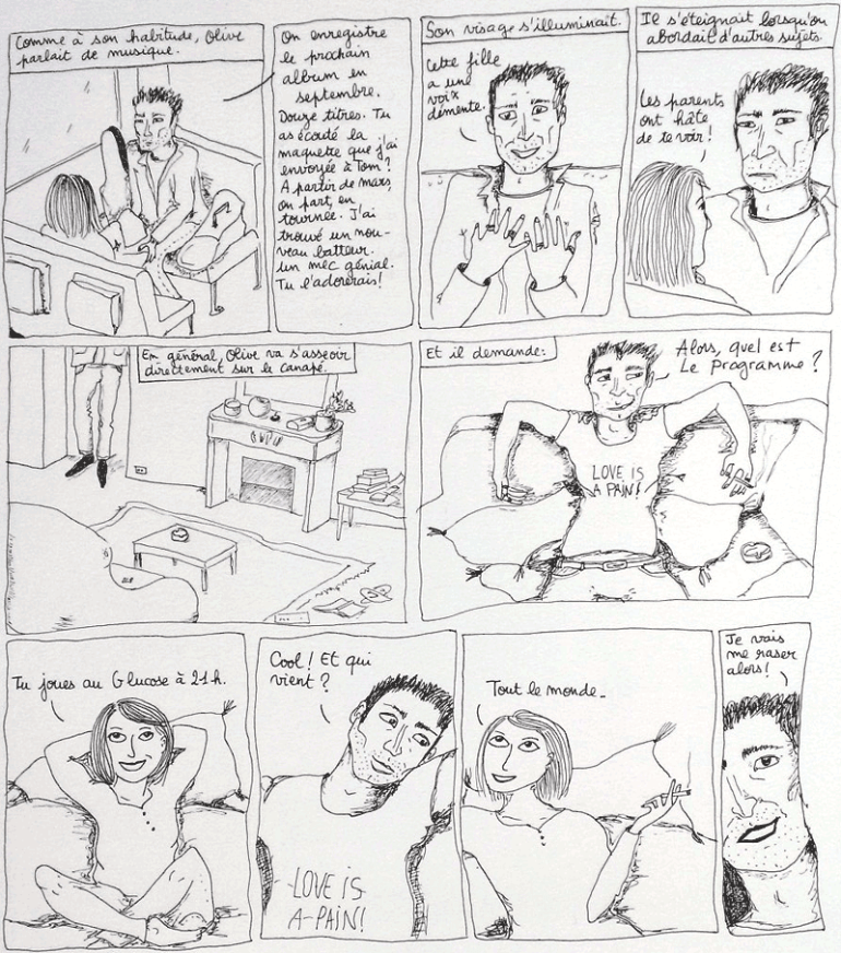 Par hasard et pas rasé