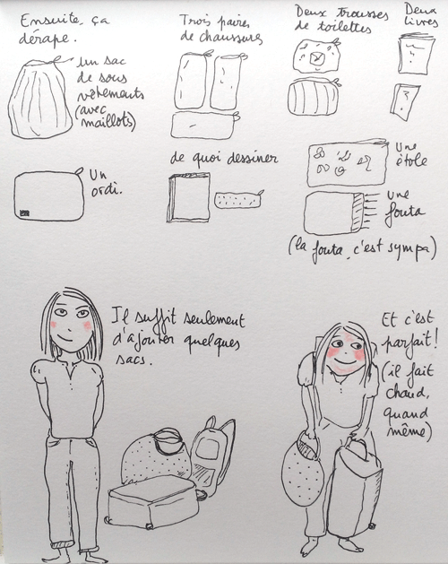 Vacances, je plie tout