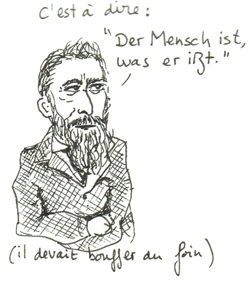 der Mensch ist, was er isst.