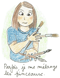 Se mélanger les pinceaux