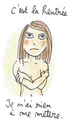 Je n'ai rien à me mettre