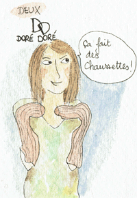 Les chaussettes Doré Doré