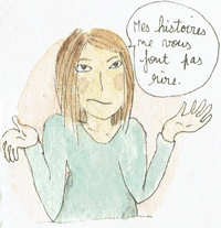 Je n'ai jamais été drôle