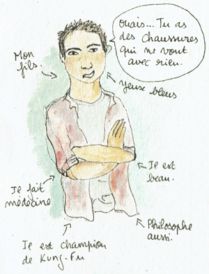 Mon fils est champion de Kung-Fu