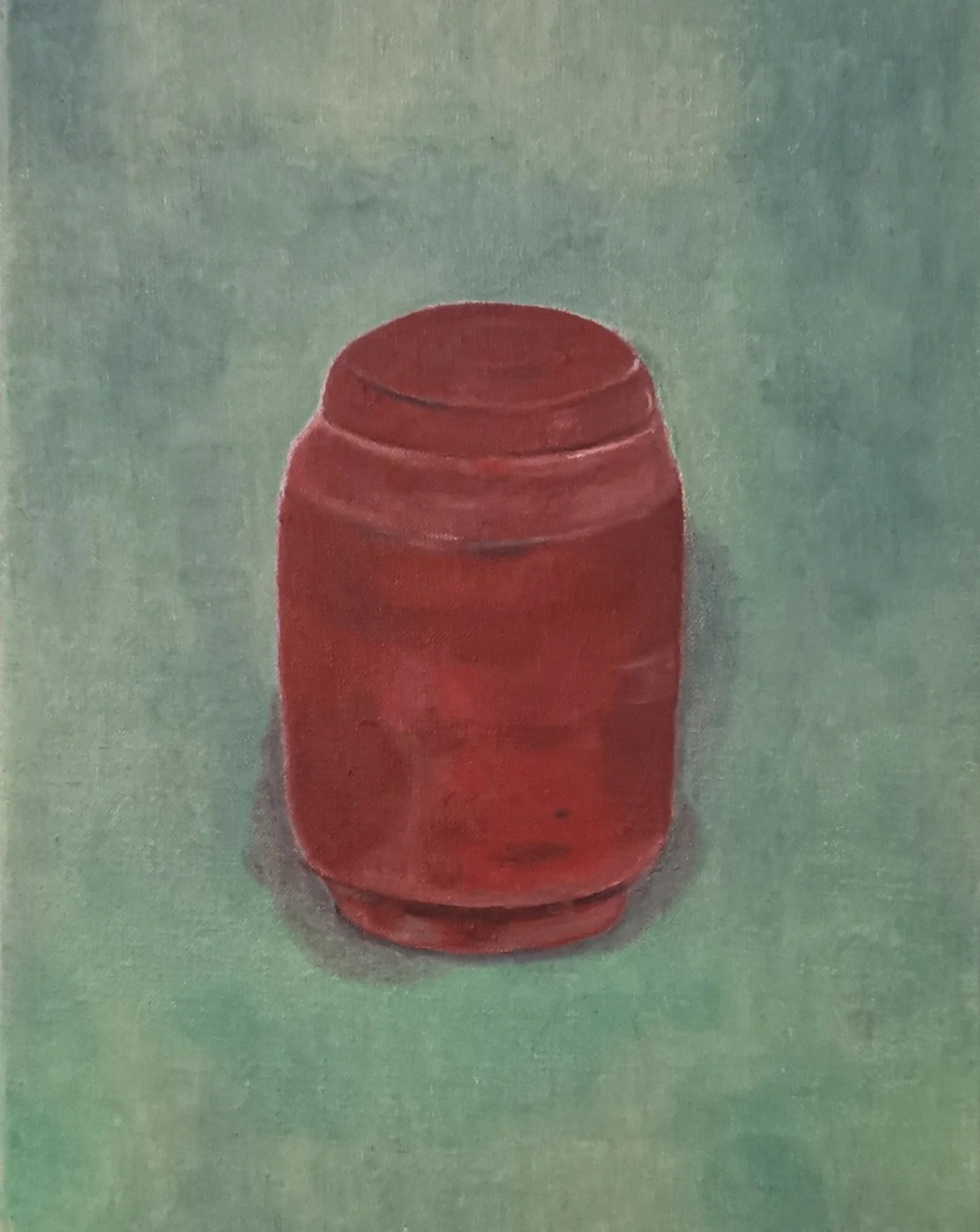 Urne à thé - Peinture de Pauline Buzy