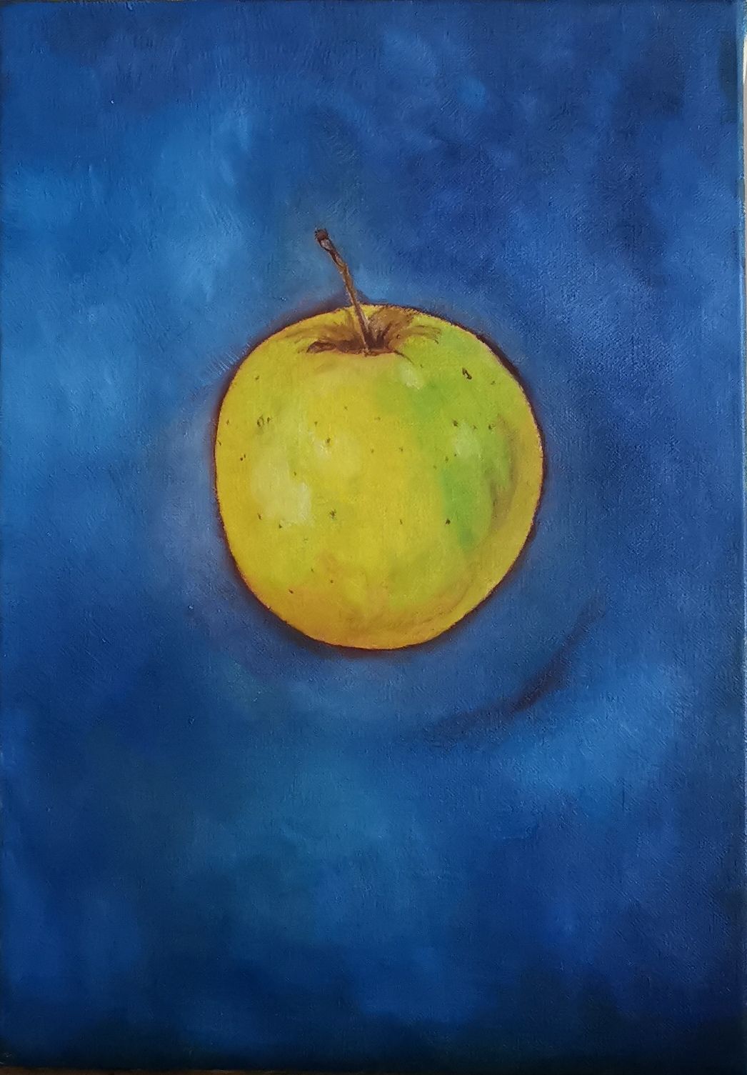 Le cou d'Eve - Peinture de Pauline Buzy